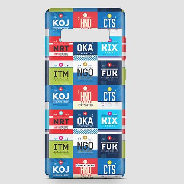 Japanese Airports - Phone Case - Airportag
