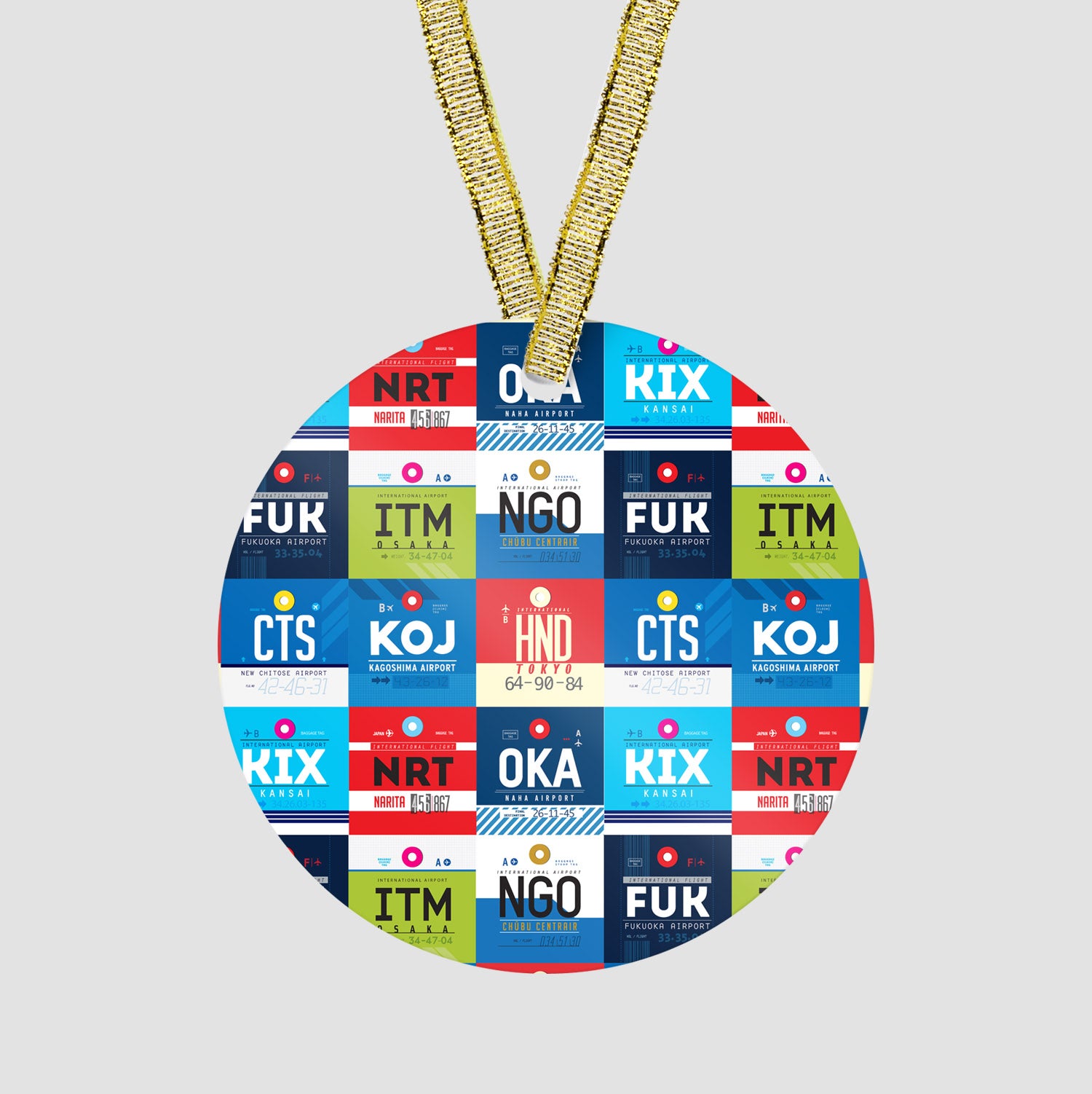 Japanese Airports - Ornament - Airportag