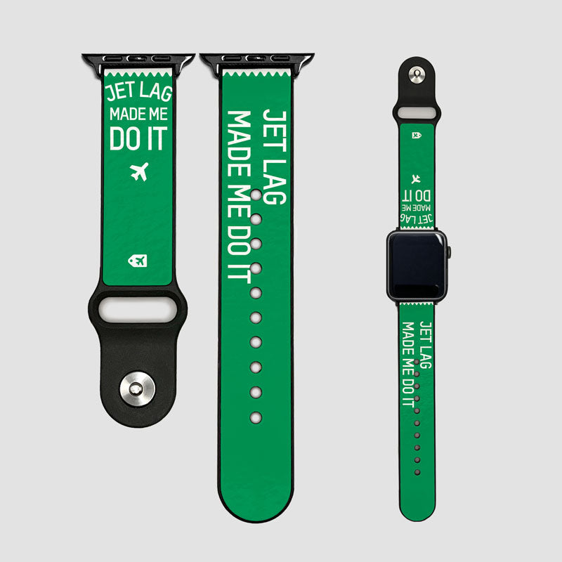 時差ぼけは私にやらせました - Apple Watch バンド