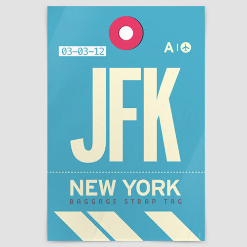 JFK - Poster - Airportag