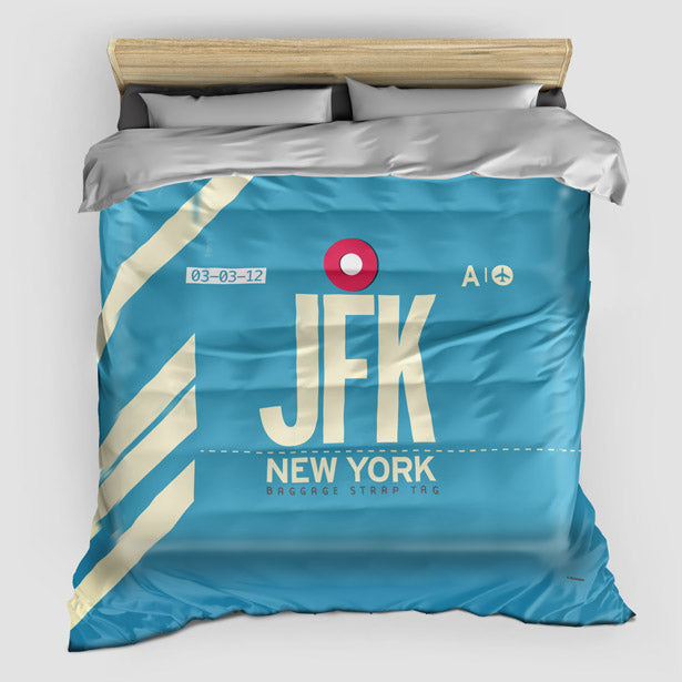 JFK - Duvet Cover - Airportag