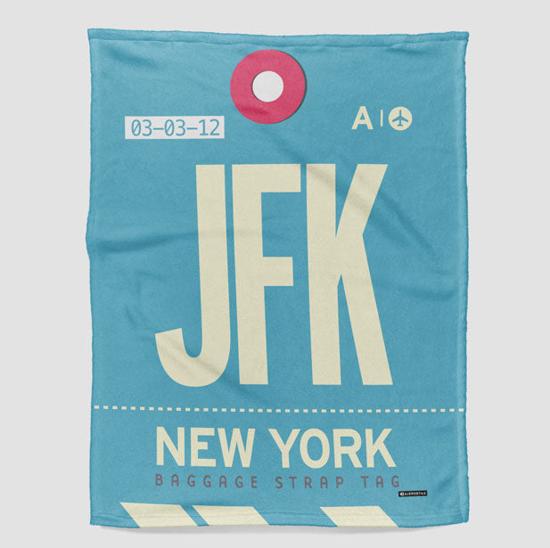 JFK - Blanket - Airportag