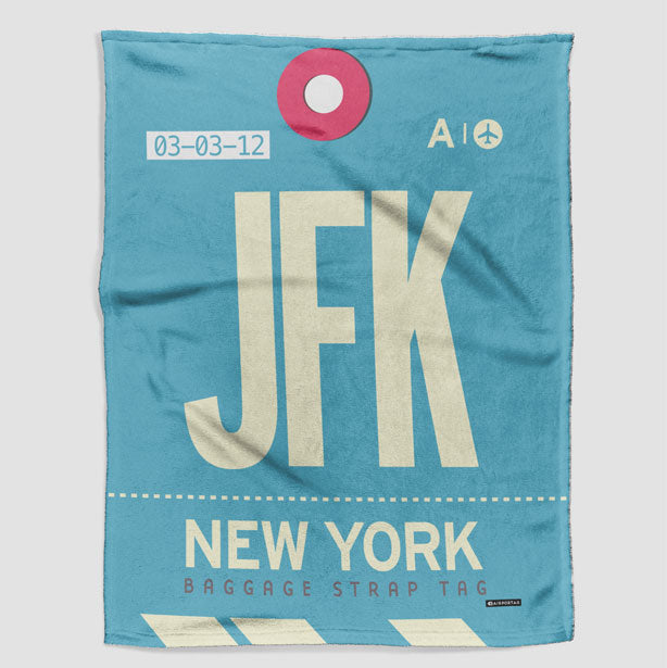 JFK - Blanket - Airportag