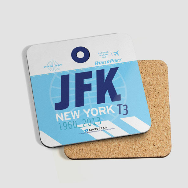 JFK World Port - Pan Am - Coaster - Airportag