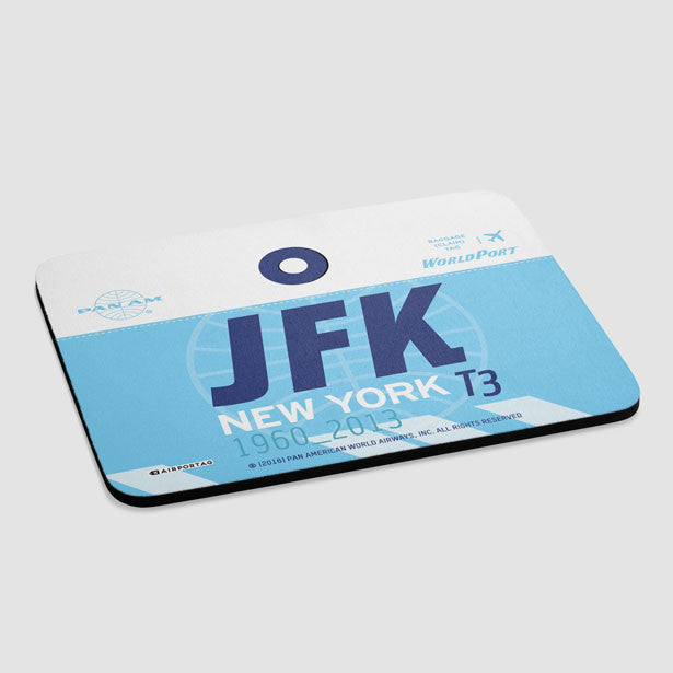 JFK World Port - Pan Am - Mousepad - Airportag