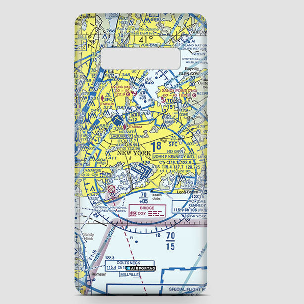 JFK Sectional - Phone Case airportag.myshopify.com