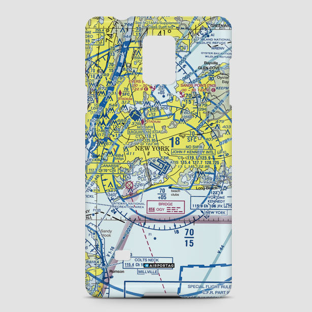 JFK Sectional - Phone Case - Airportag