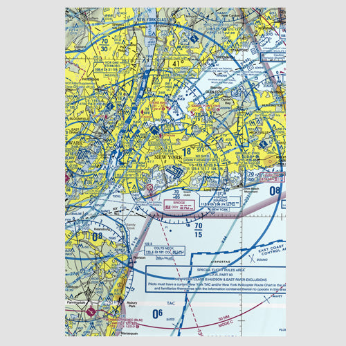 JFK Sectional - Poster - Airportag