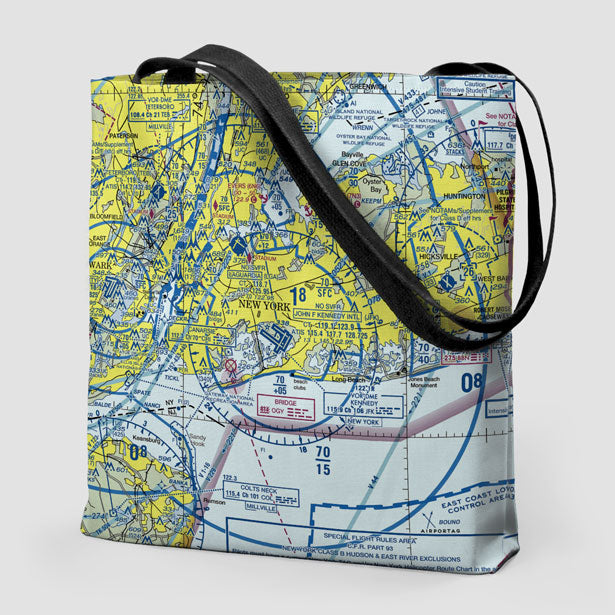 JFK Sectional - Tote Bag - Airportag