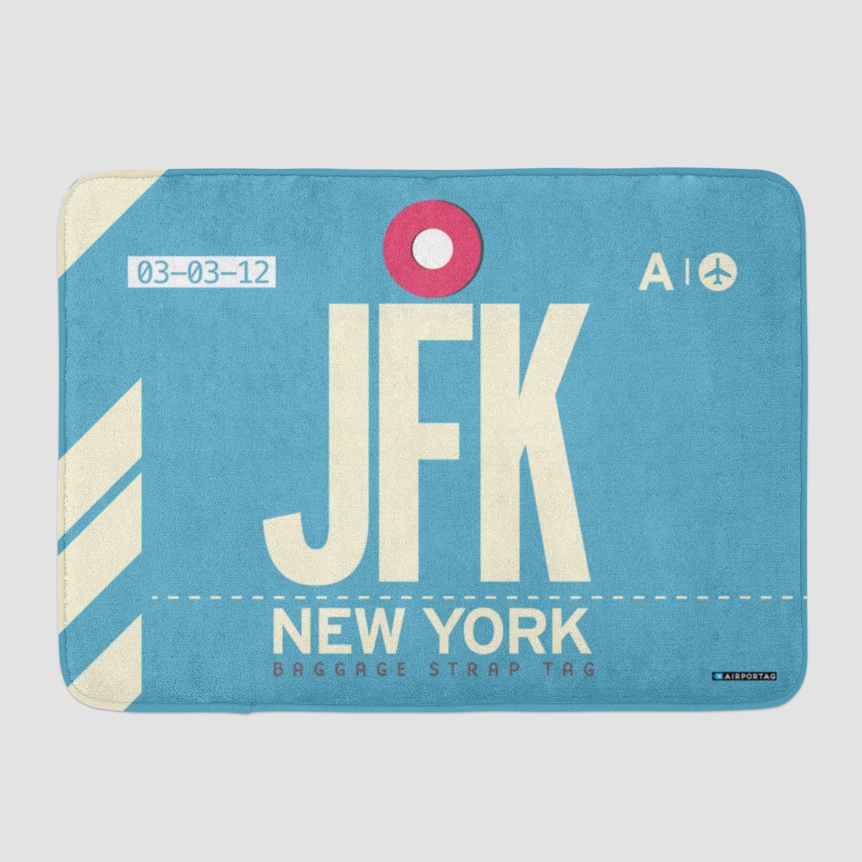 JFK - Bath Mat - Airportag