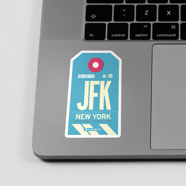 JFK - Sticker - Airportag