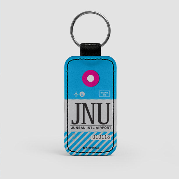 JNU - Leather Keychain - Airportag