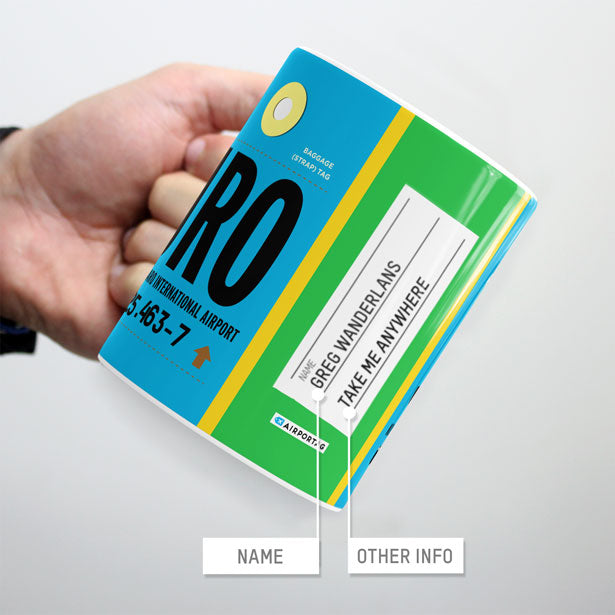 JRO - Mug - Airportag