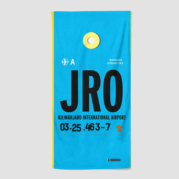 JRO - Beach Towel - Airportag