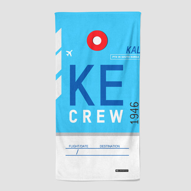 KE - Beach Towel - Airportag
