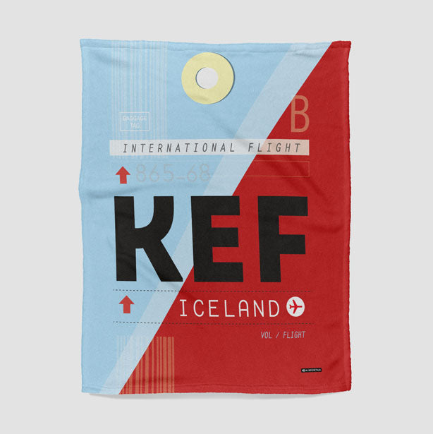 KEF - Blanket - Airportag