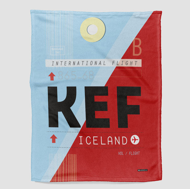 KEF - Blanket - Airportag