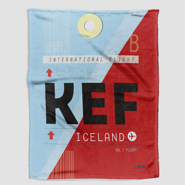 KEF - Blanket - Airportag