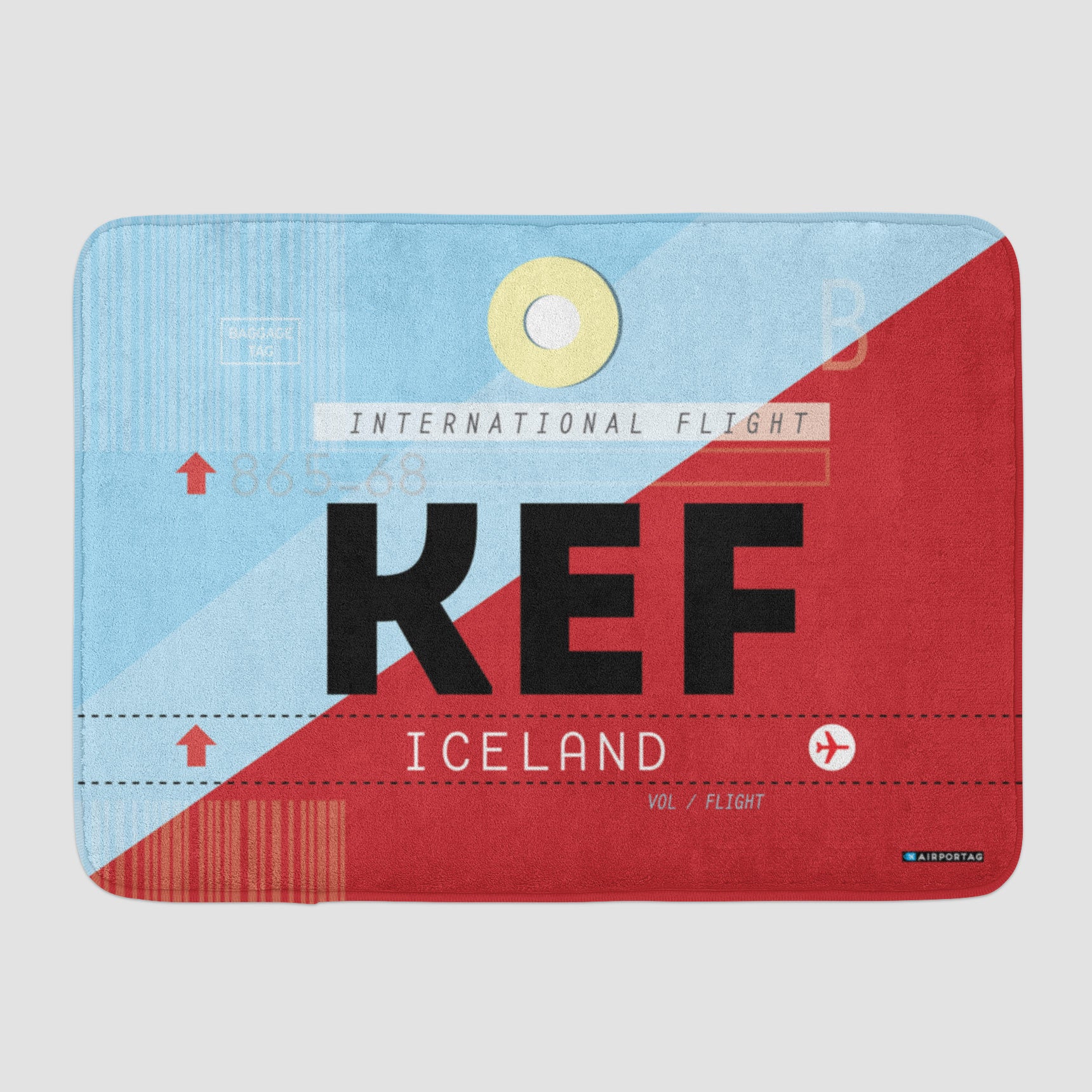 KEF - Bath Mat - Airportag