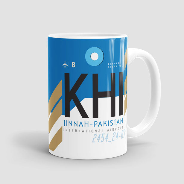 KHI - Mug - Airportag