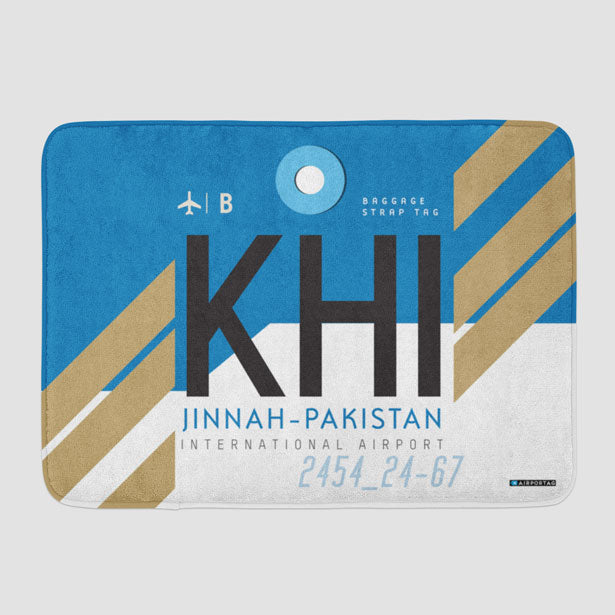 KHI - Bath Mat - Airportag