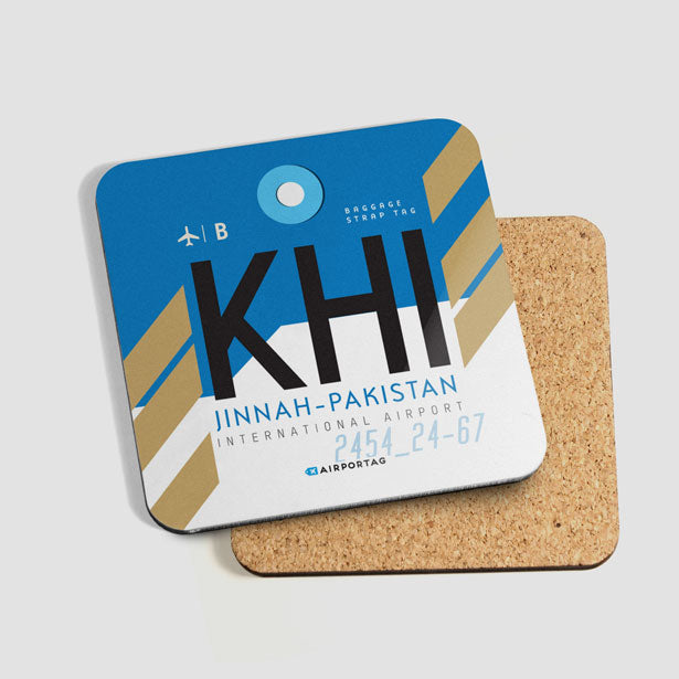 KHI - Coaster - Airportag