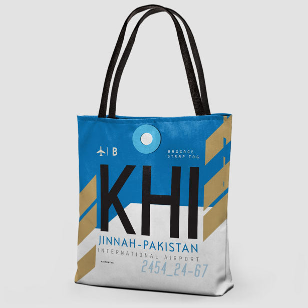 KHI - Tote Bag - Airportag