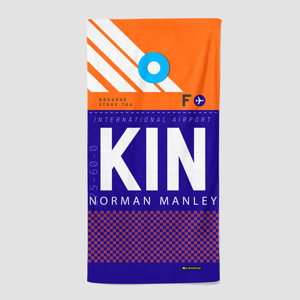 KIN - Beach Towel - Airportag