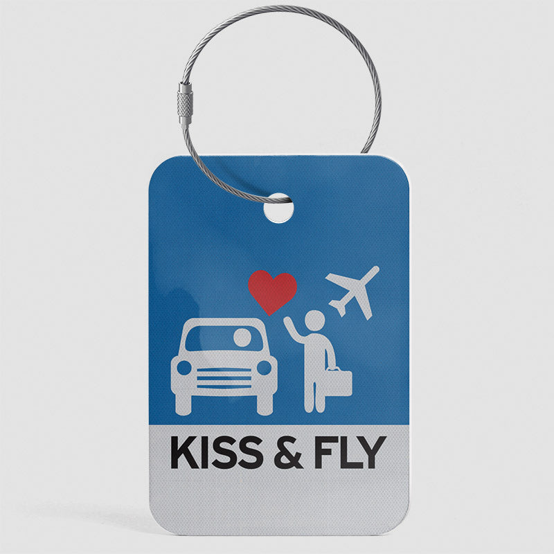 Kiss and Fly - Luggage Tag