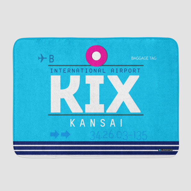 KIX - Bath Mat - Airportag