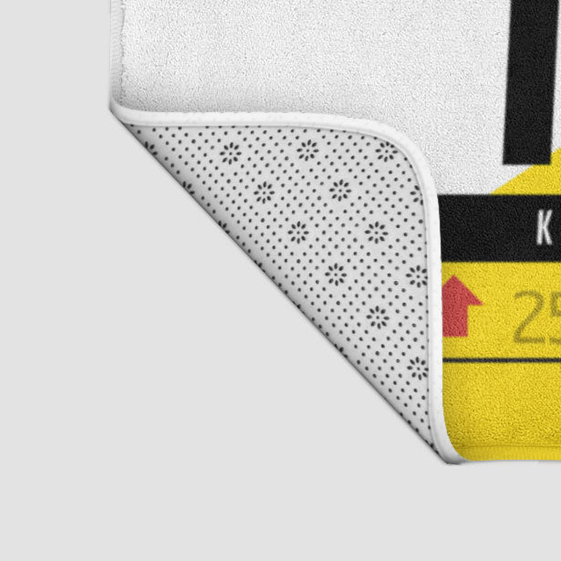 KMG - Bath Mat - Airportag