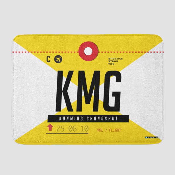 KMG - Bath Mat - Airportag