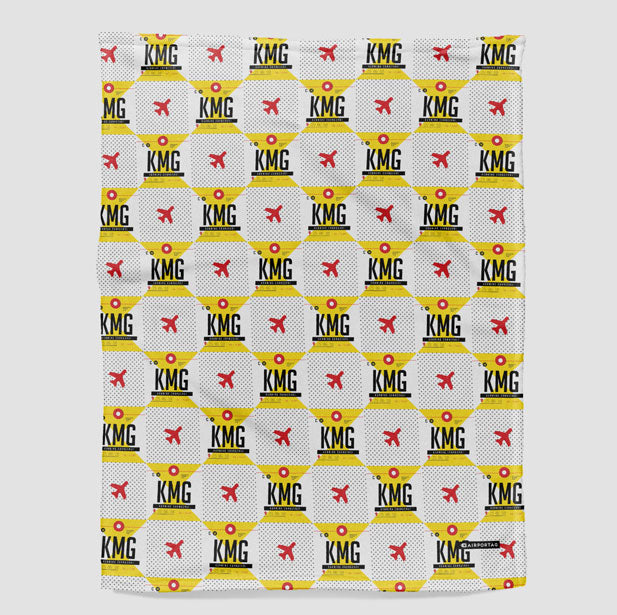 KMG - Blanket - Airportag