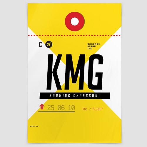KMG - Poster - Airportag