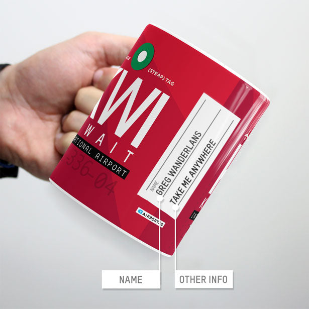 KWI - Mug - Airportag