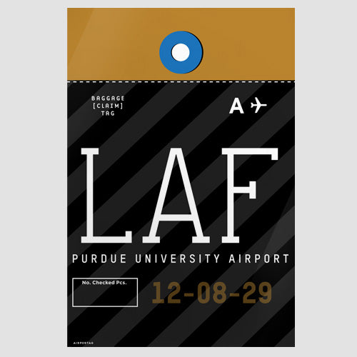 LAF - Poster - Airportag