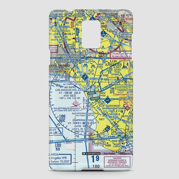 LAX Sectional - Phone Case - Airportag