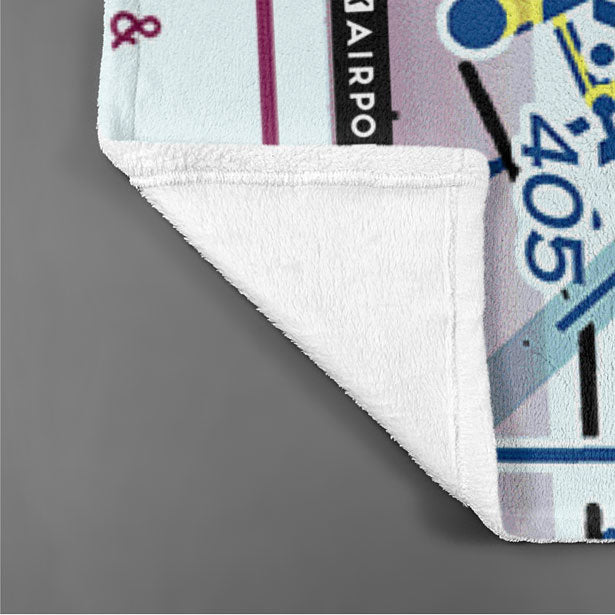 LAX Sectional - Blanket - Airportag
