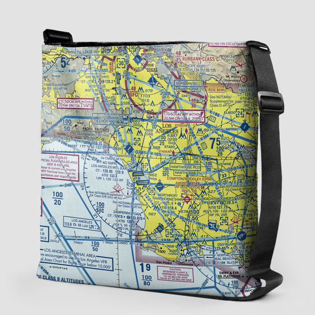 LAX Sectional - Tote Bag - Airportag