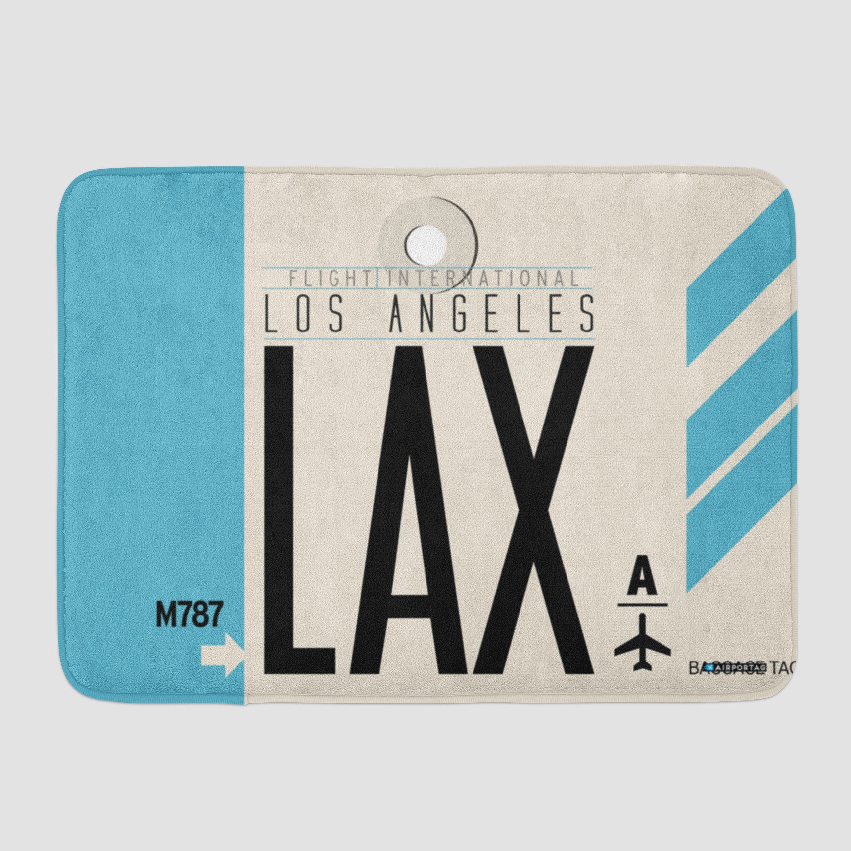 LAX - Bath Mat - Airportag