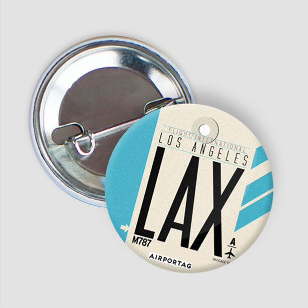 Pinback Button Los Angeles Airport Los Angeles, California IATA