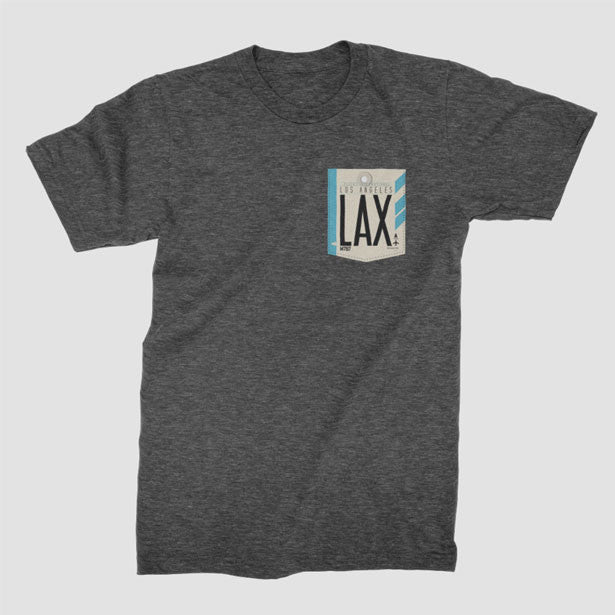 LAX - Fake Pocket Men's Tee - Airportag