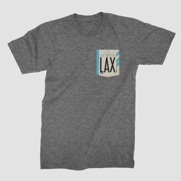 LAX - Fake Pocket Men's Tee - Airportag