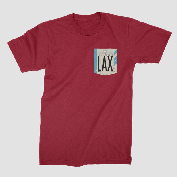 LAX - Fake Pocket Men's Tee - Airportag