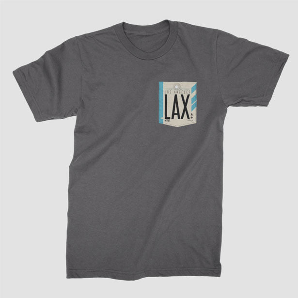 LAX - Fake Pocket Men's Tee - Airportag