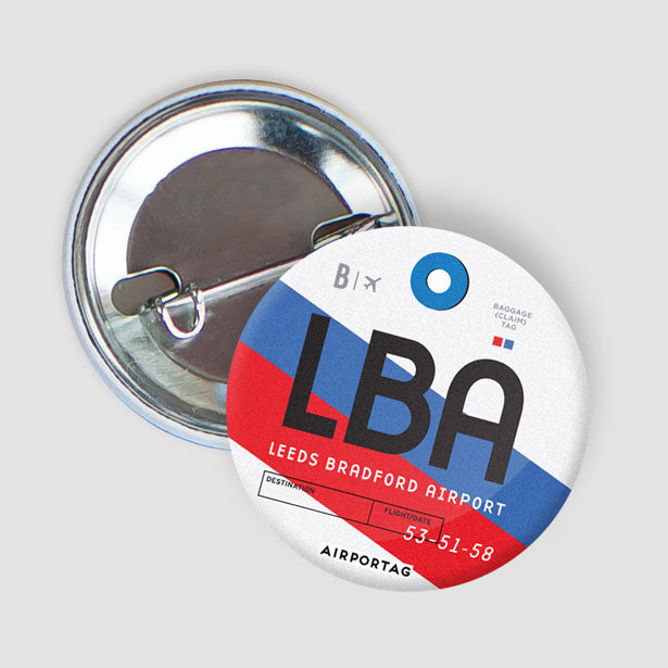 LBA - Button - Airportag
