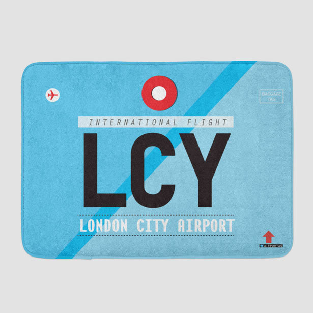 LCY - Bath Mat - Airportag