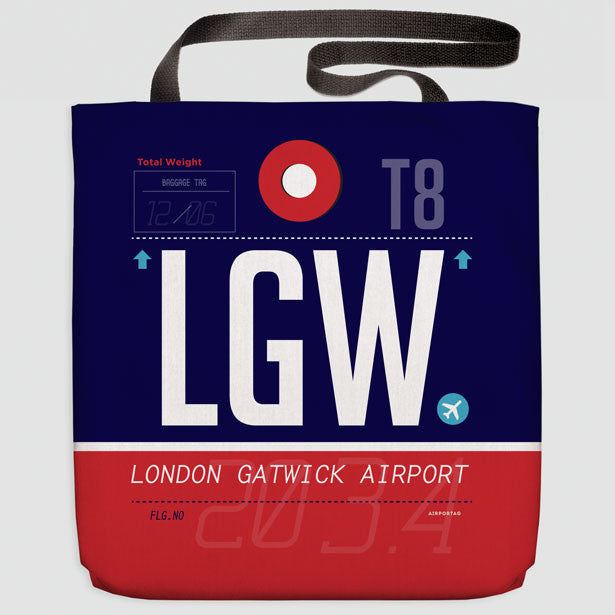 LGW - Tote Bag - Airportag