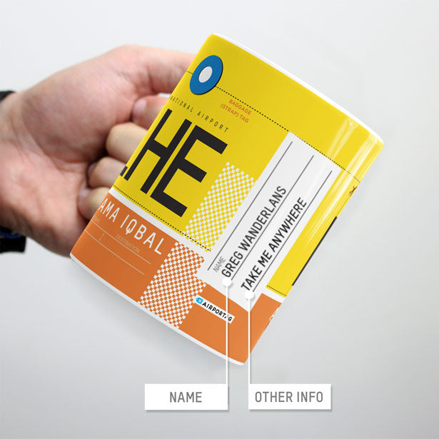 LHE - Mug - Airportag