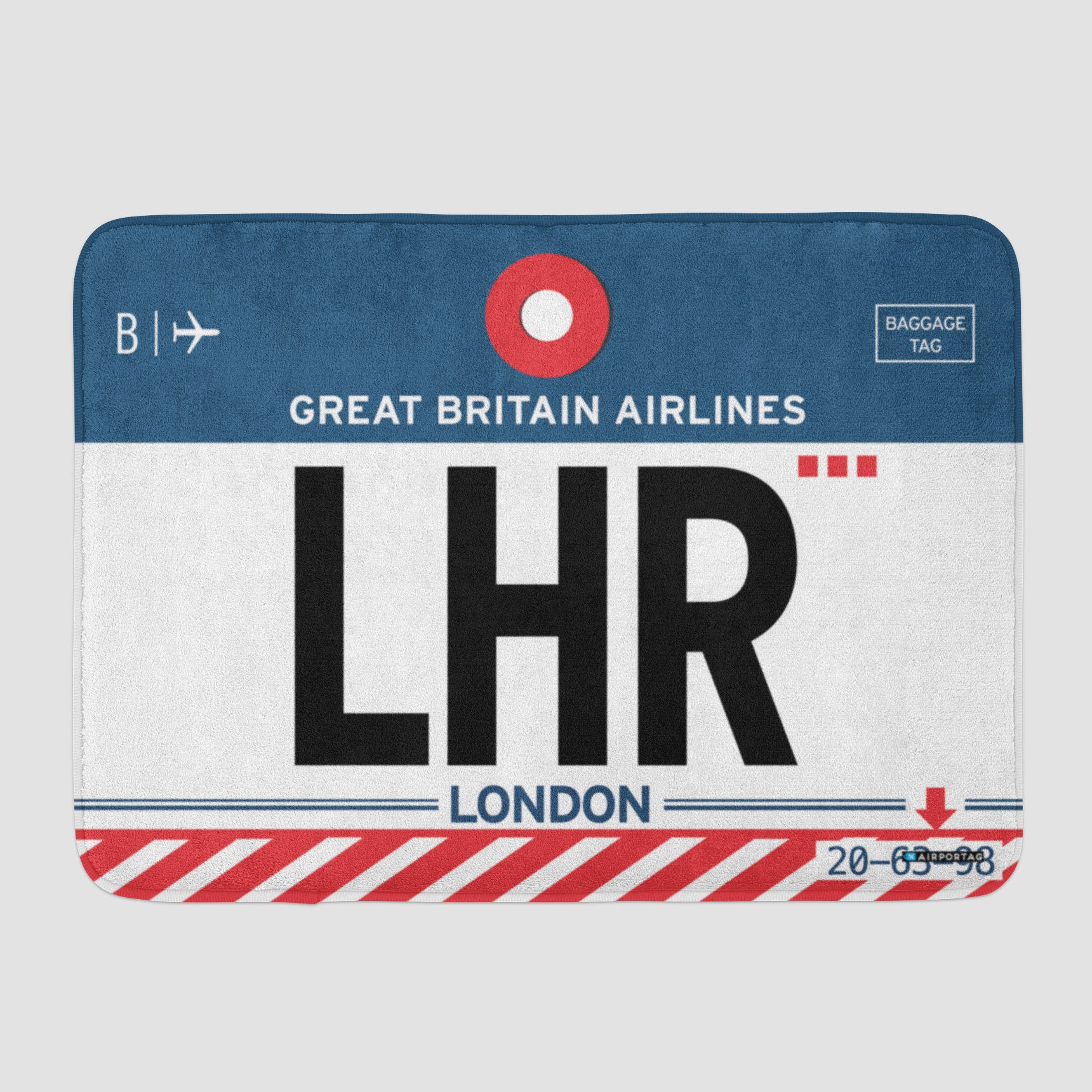 LHR - Bath Mat - Airportag